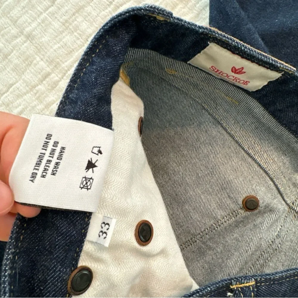 Shockoe Atelier Jeans Slim Armstrong, 1 Of 8, Dark Wash, Mens Size 33